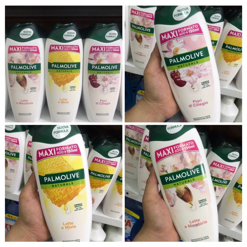 Sữa Tắm Trắng Da Hương Nước Hoa Palmolive Naturals 750ml của Đức - Cung cấp độ ẩm cho da