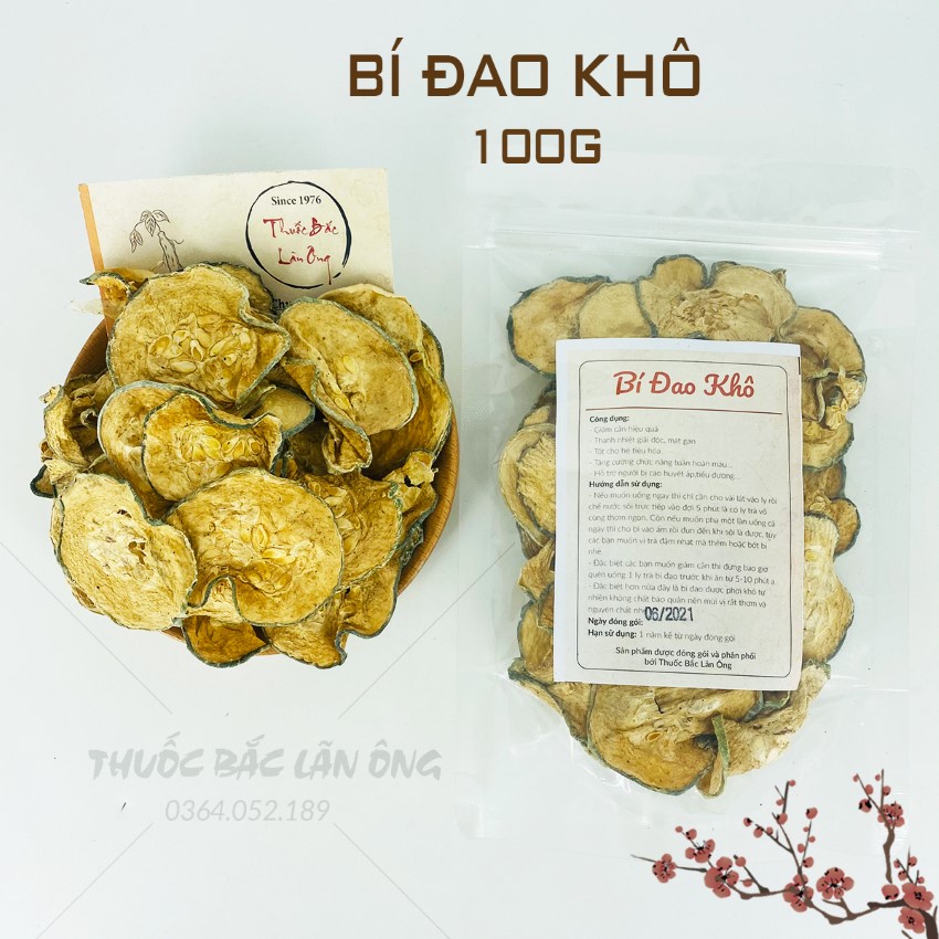 Bí đao khô 100g