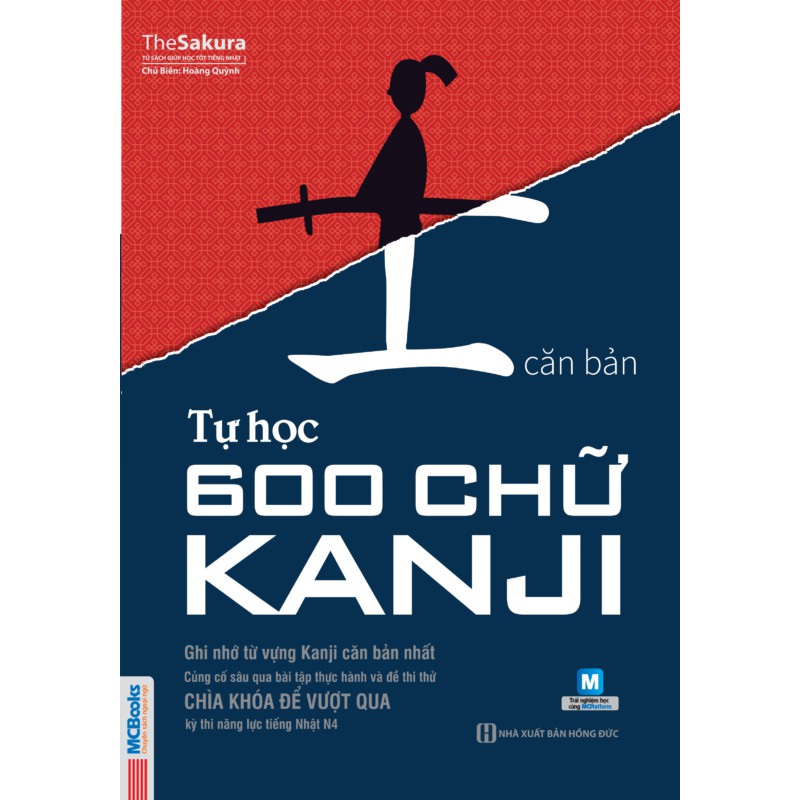Sách tự học 600 chữ kanji căn bản