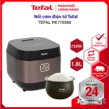 |HỎA TỐC 2H| Nồi cơm điện tử Tefal RK776968 1.8L đồng, 14 chức năng nấu, công suất lớn, nhiều phụ kiện kèm theo, bảo hành  2 năm