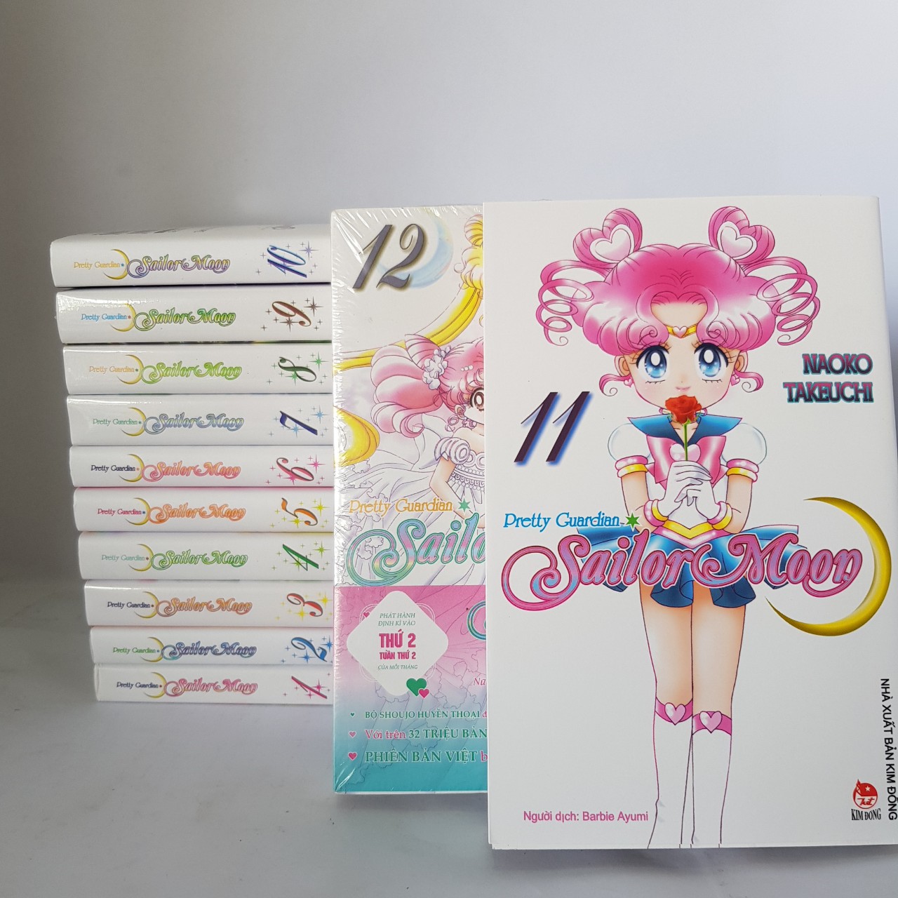 [HCM]Trọn bộ truyện tranh Sailor Moon - Thủy thủ mặt trăng - Full 12 tập