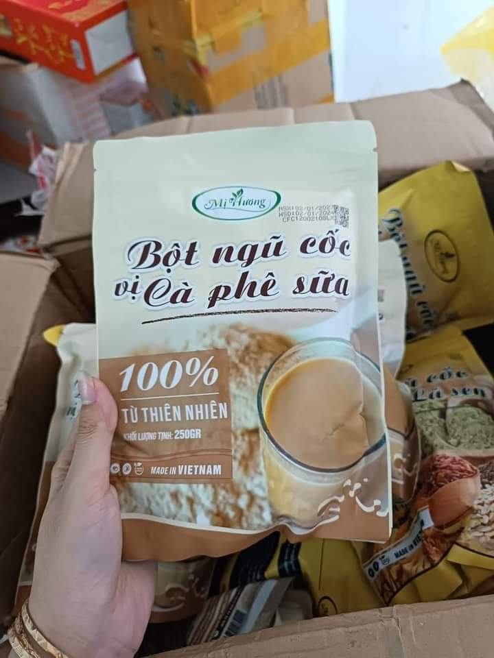 Bột giảm cân Mị Hương chính hãng MÂU MỚI - Ngũ Cốc Cà Phê Sữa Mị Hươn