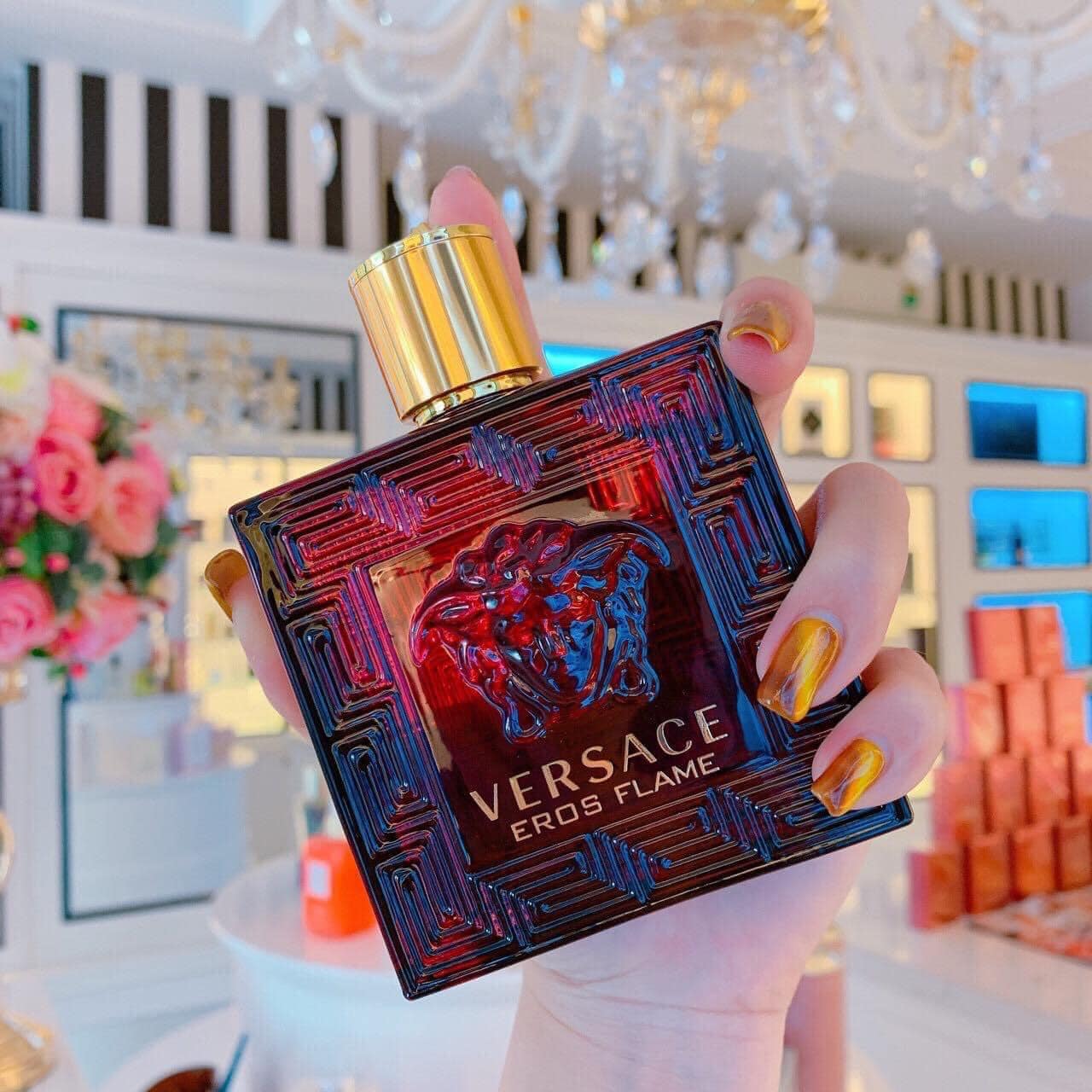 Set Nước Hoa Versace Eros Flame EDP ( 100ml & 10ml & Travel Bag ) - Your  Beauty - Our Duty