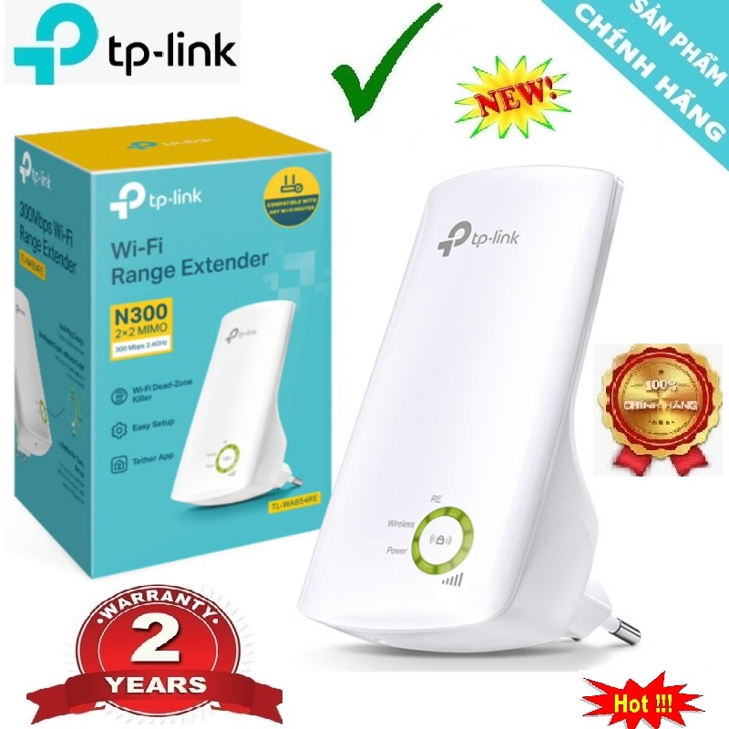 Bộ kích sóng wifi TPLink 300Mbps TL-WA854RE