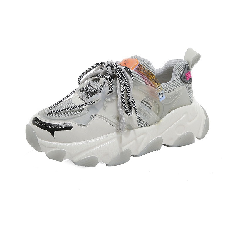 Giày thể thao sneaker nữ - Giày phản quang đế cao su