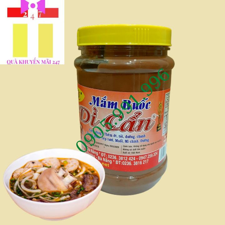 Mắm ruốc Dì cẩn 500g chính gốc Đà Nẵng loại ngon sạch mịn- Quà khuyến mãi 247