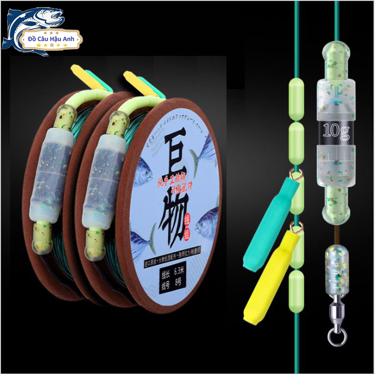 Trục Câu Đài Săn Hàng Nylon cao cấp chuyên câu cá lớn bọc Silicon siêu bền DC24