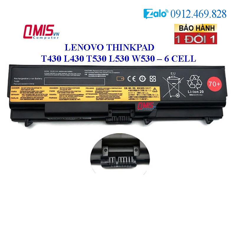 Pin laptop Lenovo ThinkPad T430 L430 T530 L530 W530 – T430 – 6 CELL