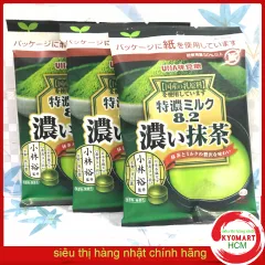 Kẹo Sữa Trà Xanh Tokuno Uha Nhật Bản (Date:6/2022)