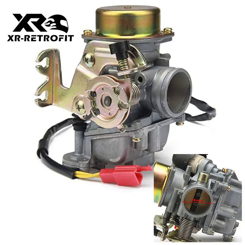 Motorfiets Xe tay ga xe máy xe tay ga 30mm Xe tay ga xe máy xe tay ga xe tay ga 30mm cvk30 Carb GY6 150cc 200cc 250cc ATV UTV động cơ straatfiets crossmoto