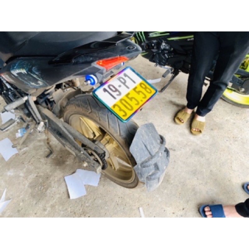 Decal dán biển xe máy bao đẹp xe!!!