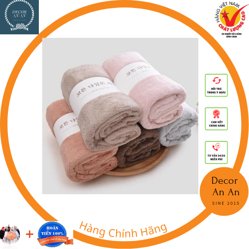 Khăn mặt lông cừu siêu mềm xuất hàn