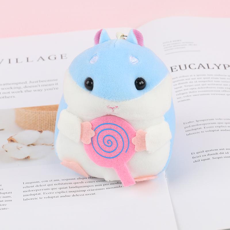 Combo 2 Móc khóa gấu bông Hamster V.2