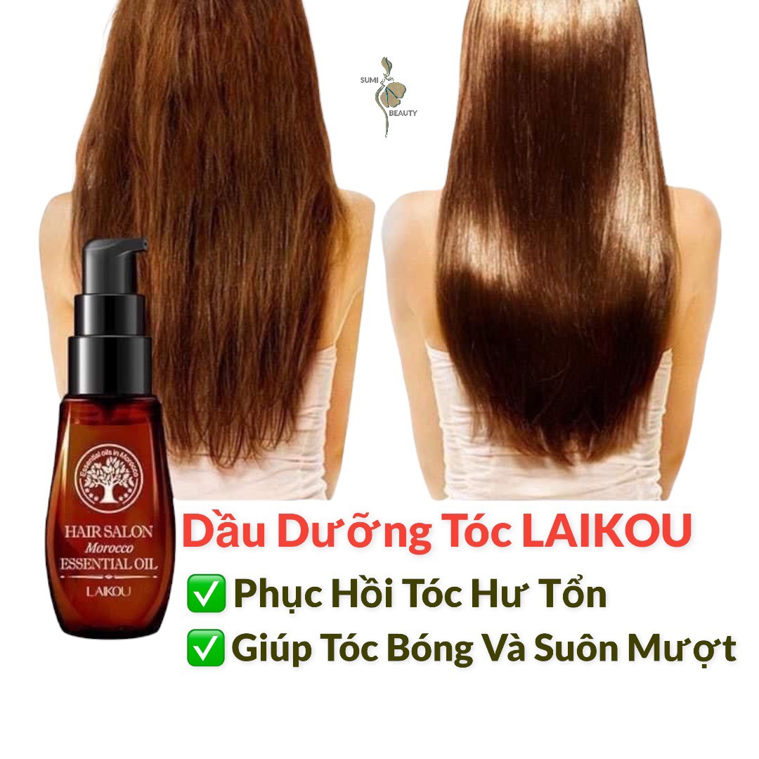 Dầu Xịt Dưỡng Tóc LAIKOU Argan Oil 40ml Giúp Tóc Bóng Mượt Và Phục Hồi Tóc Hư Tổn