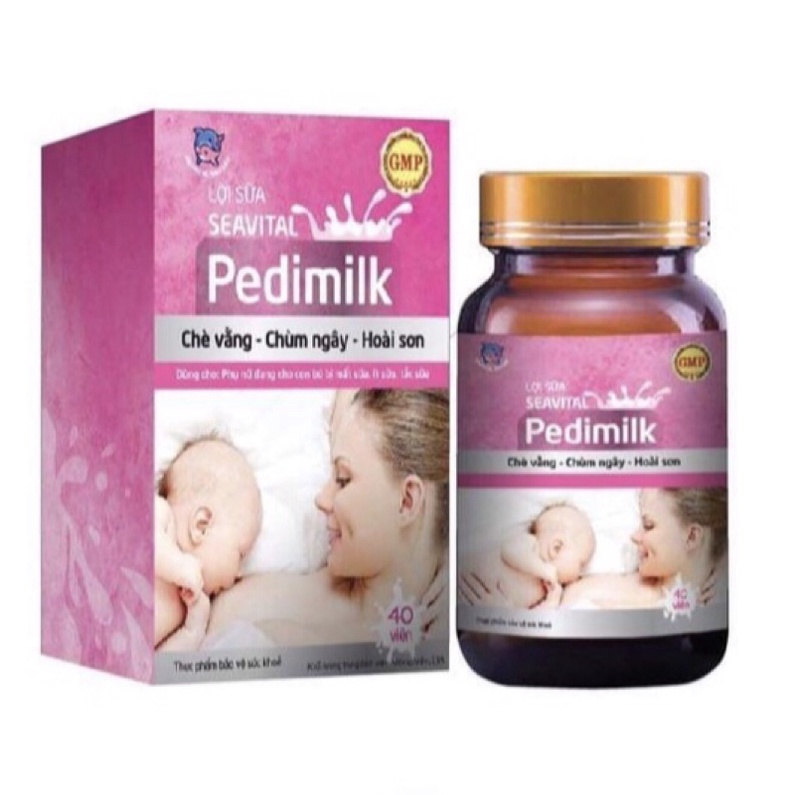 Viên uống lợi sữa seavital Pedimilk-Tăng chất lượng sữa