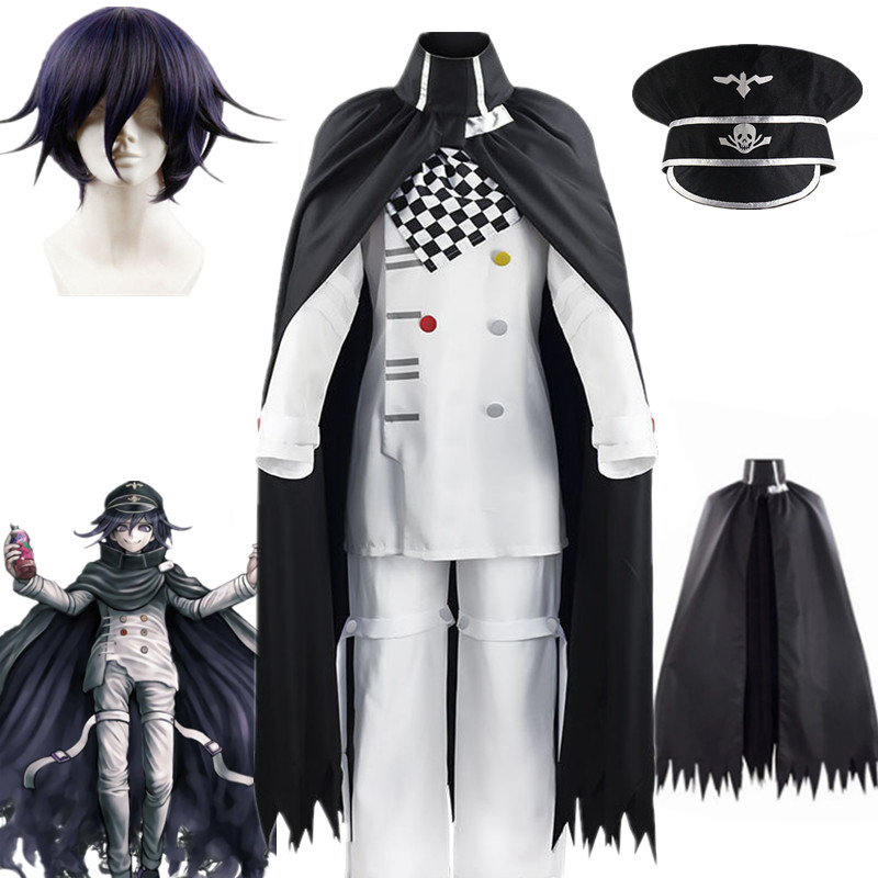 Danganronpa V3 kokichi OMA cosplay trang phục tổng thống đồng phục áo choàng toàn bộ trang phục lễ hội Halloween