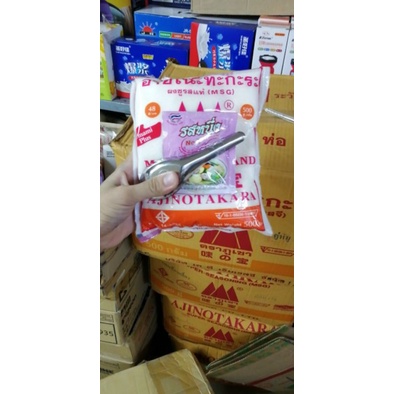 Bột ngọt thái lan ajinotakara 500g-tặng 1 muỗng inox và gói bột nêm- mì chính