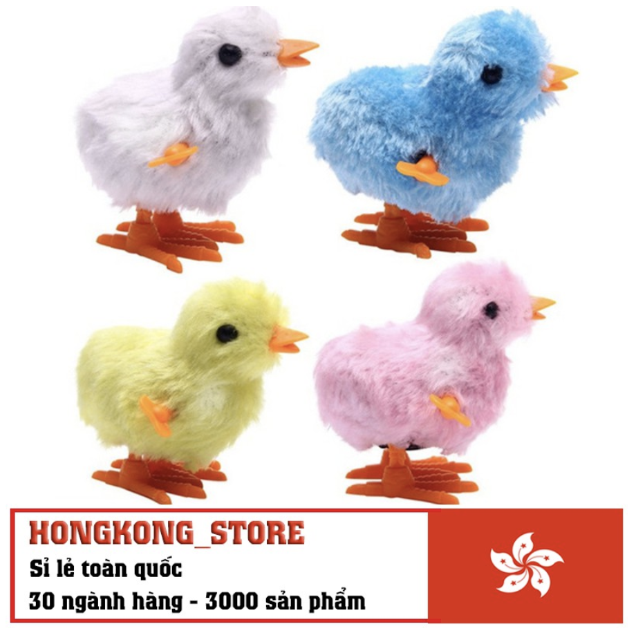 Gà bông chạy cót cho bé - Đồ chơi gà con độc đáo