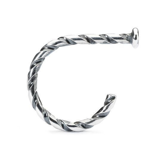Trollbeads Nhẫn xỏ hạt - Nhẫn Bạc Cao Cấp Twisted Ring of Change