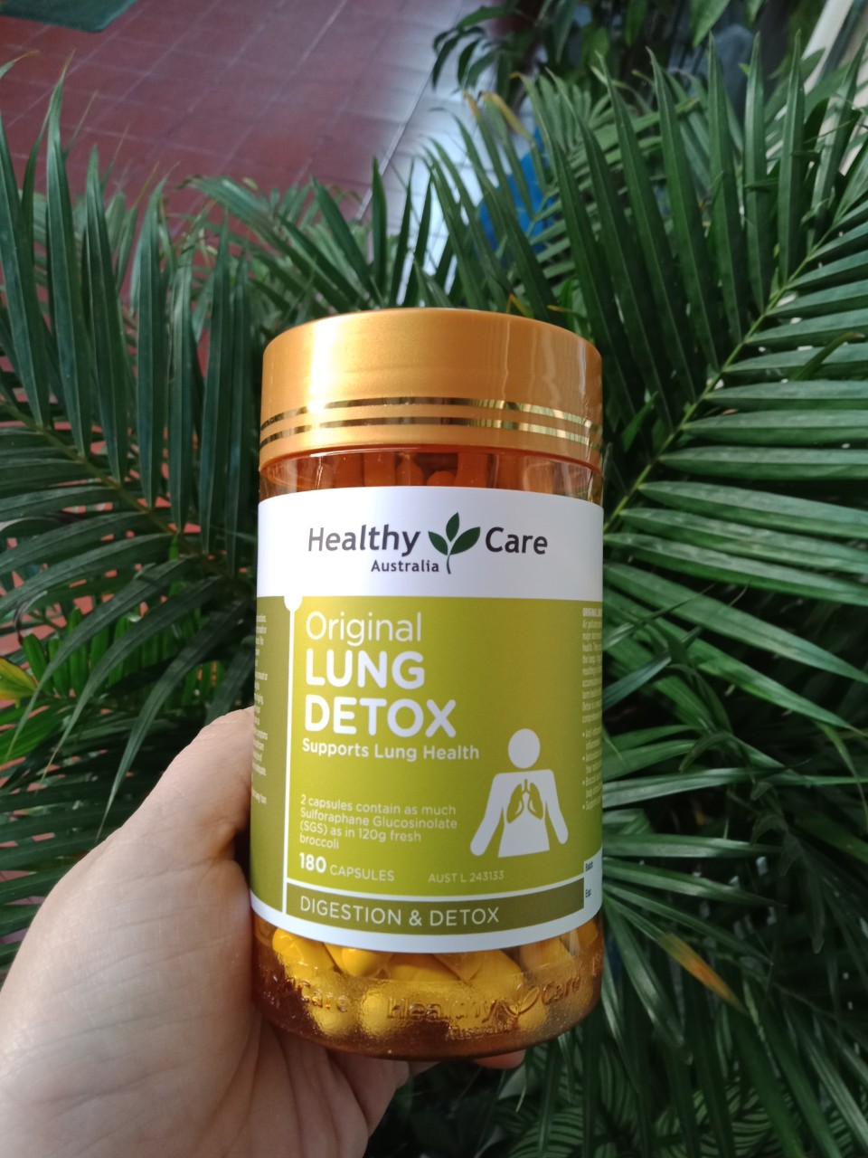 Thanh lọc Phổi Bioglan Lung Clear 180 viên