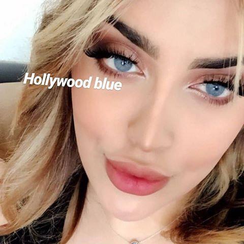 [HCM]Lens - kính áp trồng xanh tây sử dụng 1 năm tặng kèm khây đựng