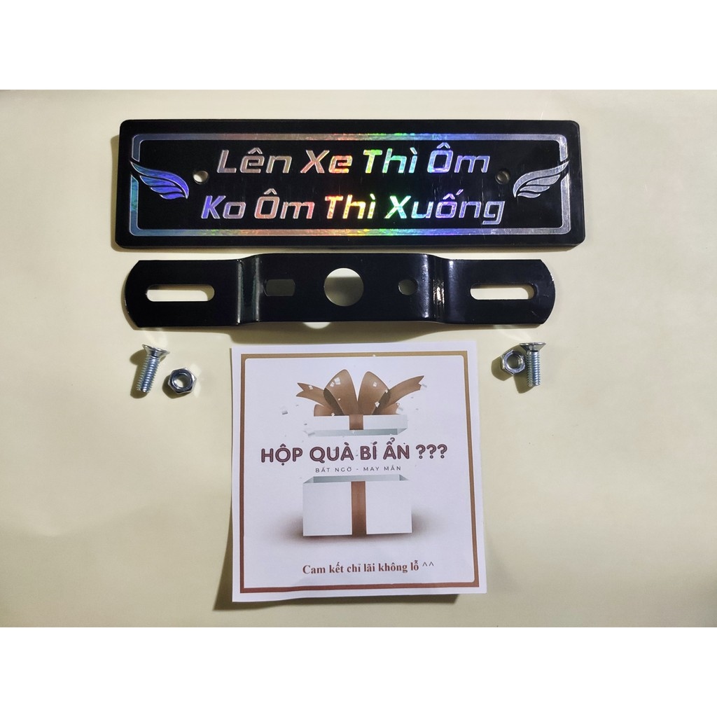 [Mã LIFEXANH03 giảm 10 đơn 500K] [Bảng tên Tặng Pat ] Mượn Xe Nhớ Đổ Xăng - Lên Xe Thì Ôm - Xe Ôm Đây - Đù Nhức Nách