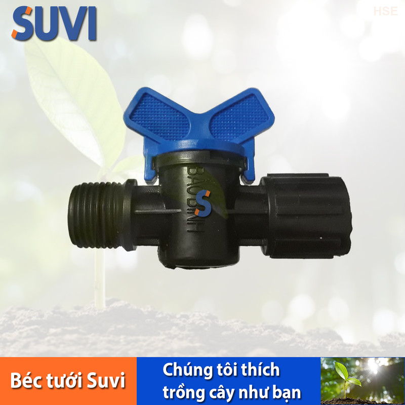 Van chỉnh nước ren ngoài 21 ren trong 21 bb v rt 21 rn 21