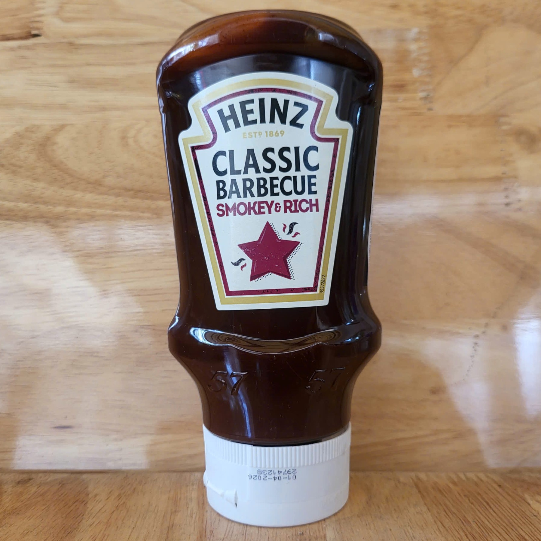 HEINZ [Chai 480g] SỐT THỊT NƯỚNG BBQ VỊ TRUYỀN THỐNG [NETHERLANDS] BBQ Smokey & Rich Classic Barbecue Sauce