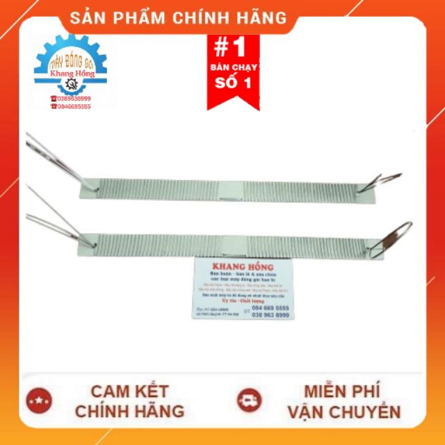 1 thanh nhiệt thay thế máy hàn miệng túi dập chân m5-300,m5-400