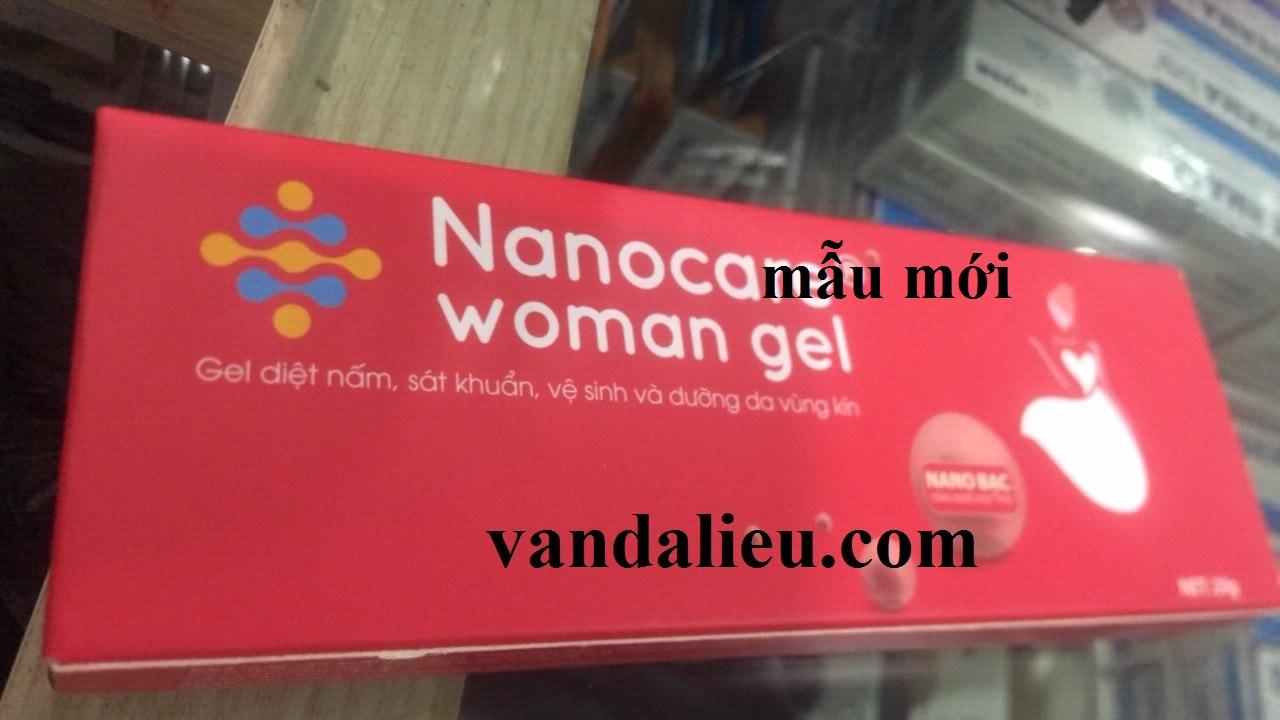 Nanocare woman gel 20g. gel sạch khuẩn và vệ sinh vùng kín.