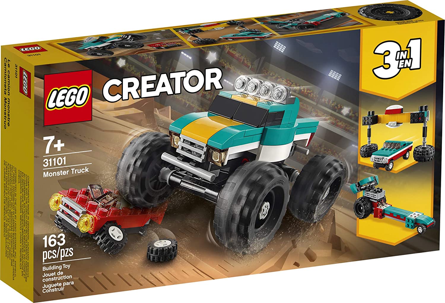 Đồ chơi lego creator - xe tải biểu diễn - mã sp 31101
