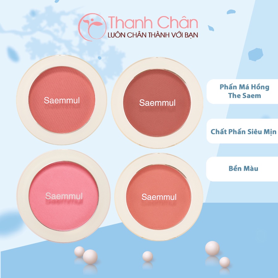Phấn má hồng The Saem Saemmul Singhle Blusher