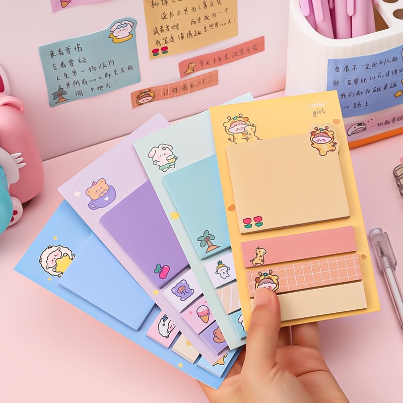 Giấy note giấy đánh dấu trang cute dễ thương