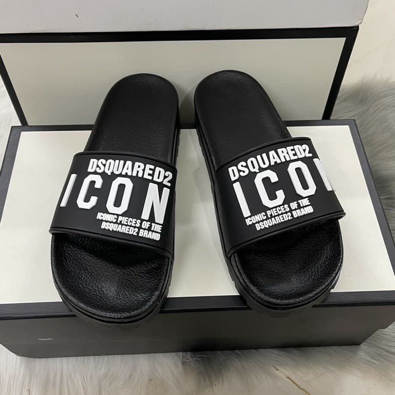 ( Hàng Sẵn ) Dép Nam Đế Cao DSQ2 Mới Kiểu Dáng Đẹp Phong Cách Cực Hot Cho Anh Em