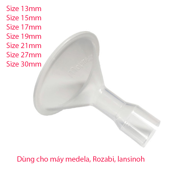 Phễu hút sữa maymom cổ rời dùng cho Medela Size 15mm