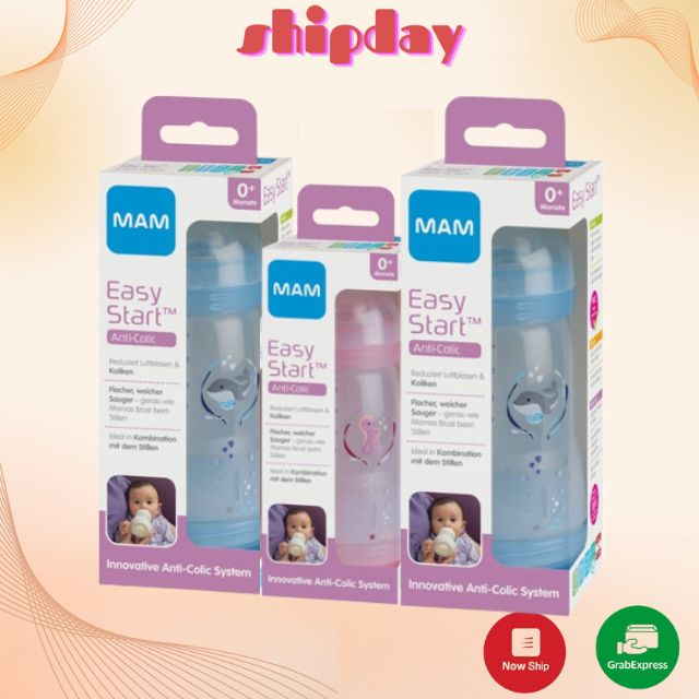 Bình sữa mam 160ml - 260ml - đức