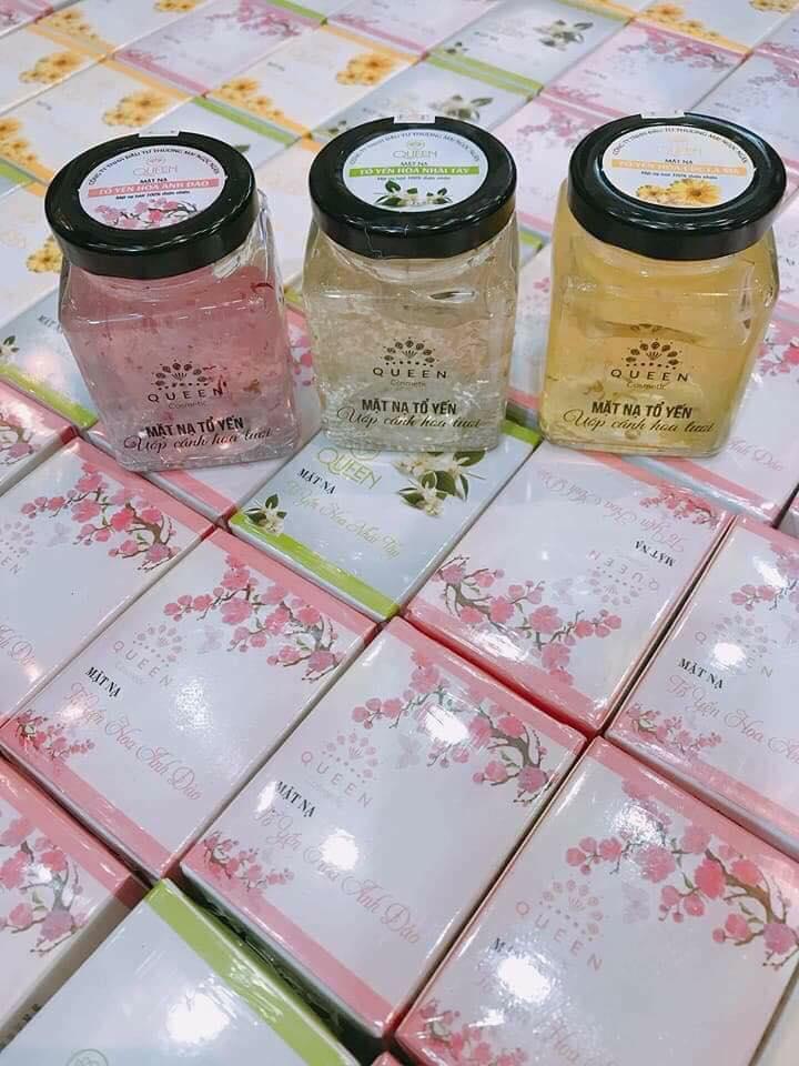 Mặt nạ tổ yến hoa anh đào queen 100g