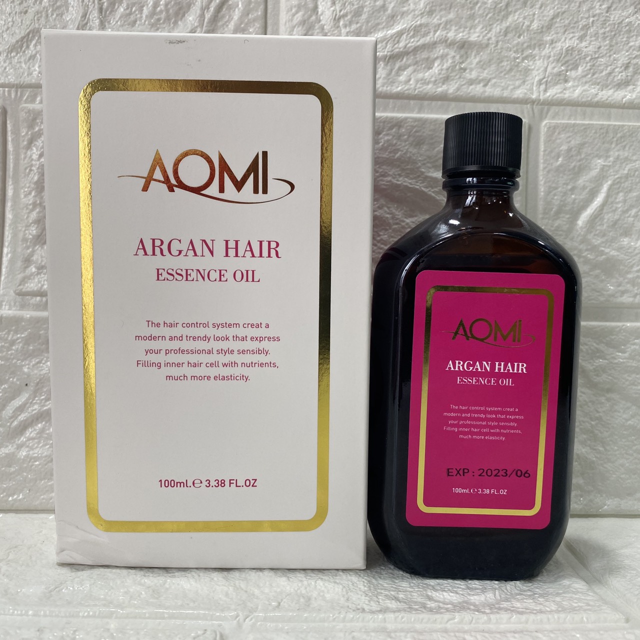 Tinh dầu siêu dưỡng tóc AOMI ARGAN ESSENCE OIL KOREA 100ml - Sản phẩm chăm  sóc tóc 