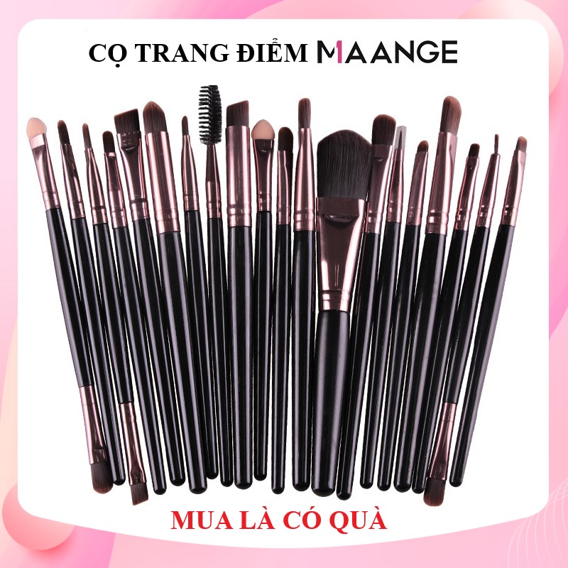 Cọ Trang Điểm, Bộ 20 Cọ Trang Điểm MAANGE Đánh Phấn Má Hồng/Kem Che Khuyết Điểm Làm Đẹp