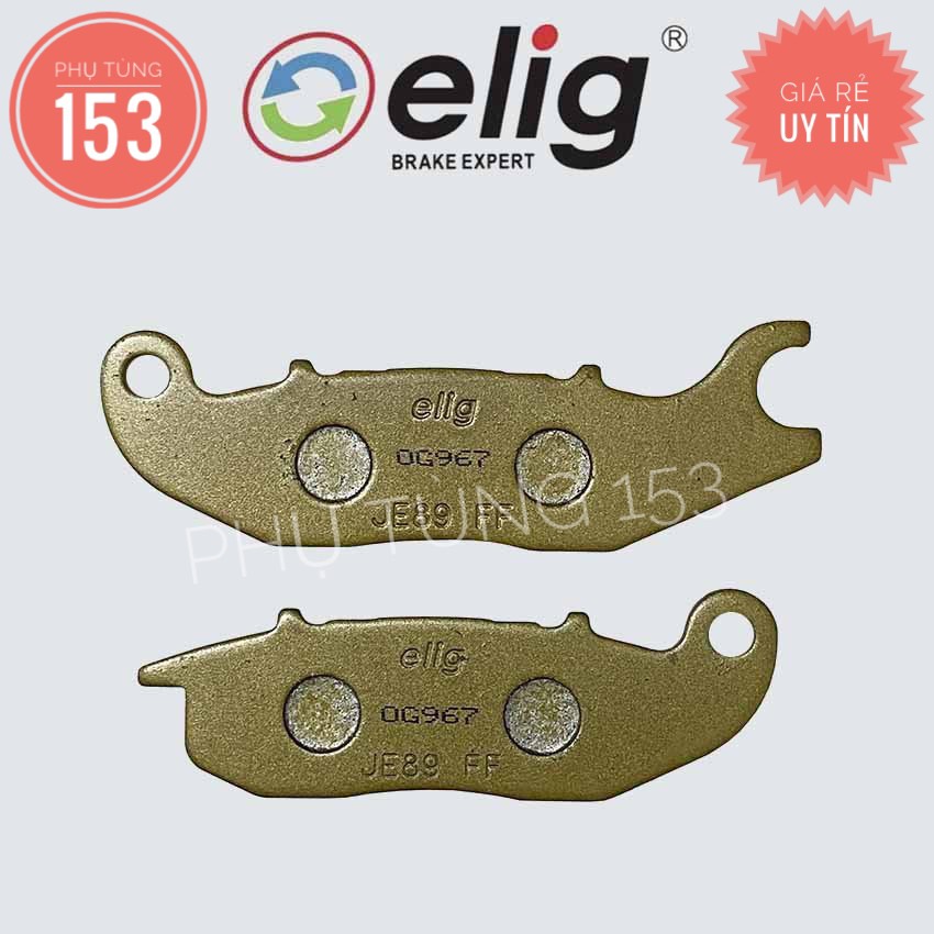 Bố Thắng Đĩa xe Air Blade 110 / Click 110... hiệu Elig  - BỐ ĐĨA ELIG - PHỤ TÙNG 153