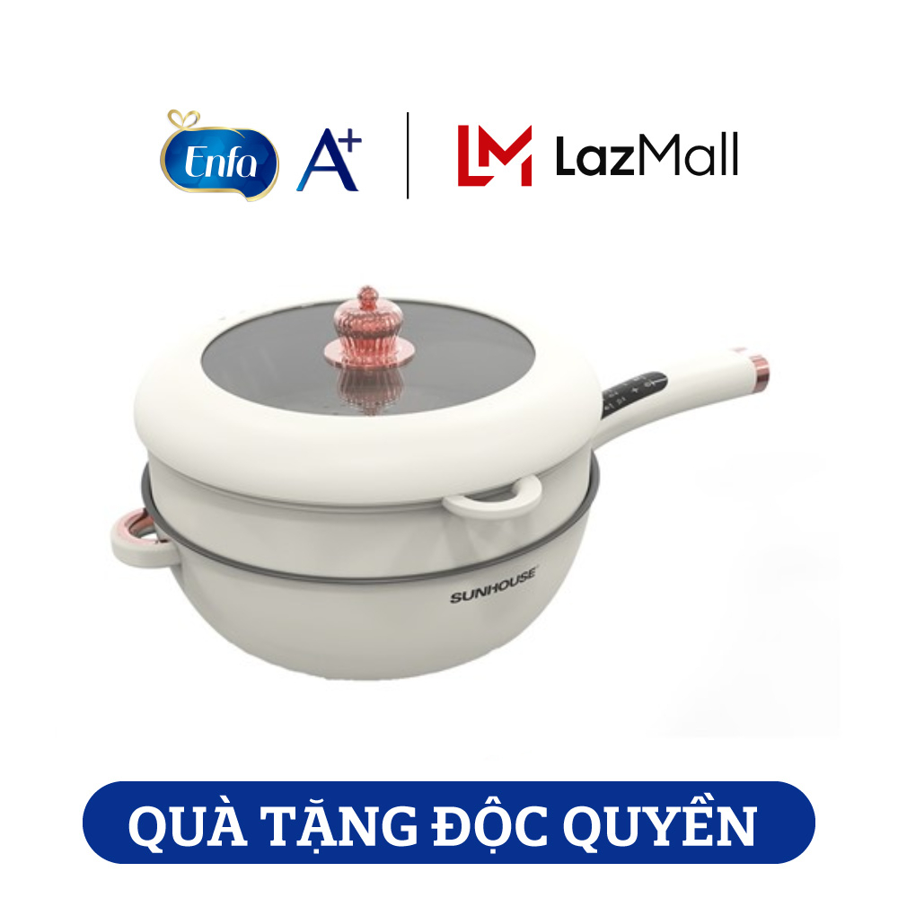 Chảo điện hấp 5L Sunhouse