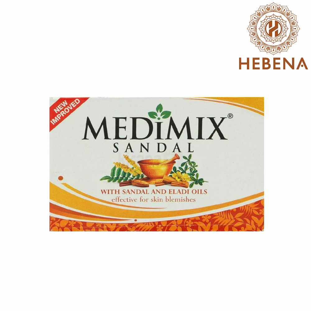 Xà phòng tắm đàn hương Medimix Sandal Soap - hebenastore