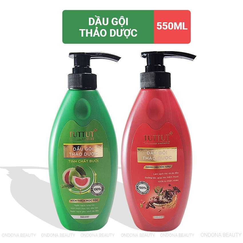 Dầu gội thảo dược chiết xuất thiên nhiên tut tut _ ondona beauty