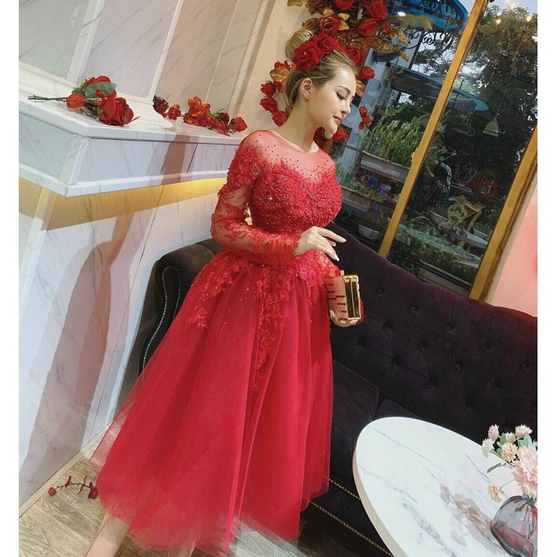 Đầm xòe nhún eo công chúa cực xinh BY1092 giá rẻ nhất tháng 82023