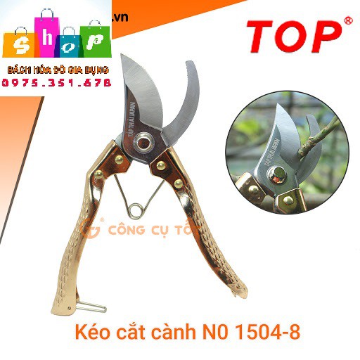 Kéo cắt tỉa cành cây đồng top-giadung24h