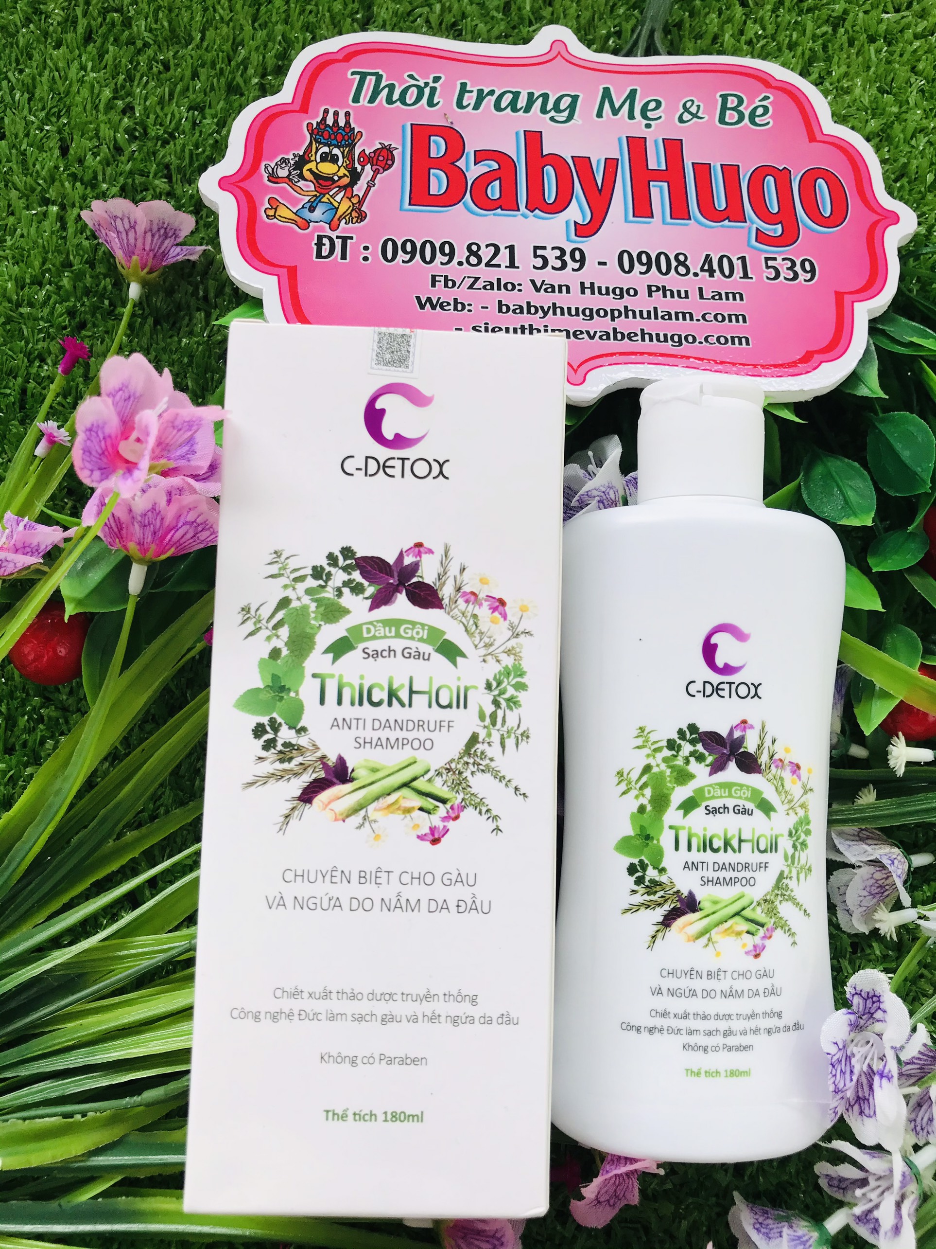 Dầu gội thảo dược C-Detox- Sạch gàu hết ngứa