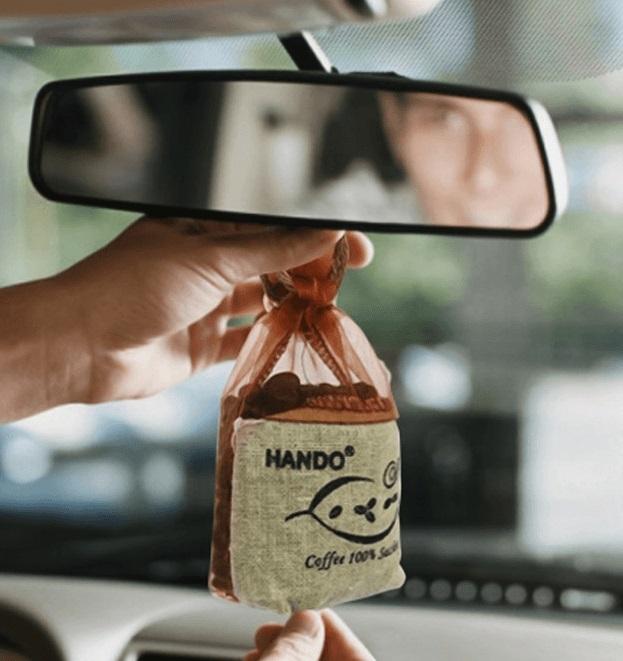 Túi thơm hương cà phê treo xe ô tô hando 100g bt203