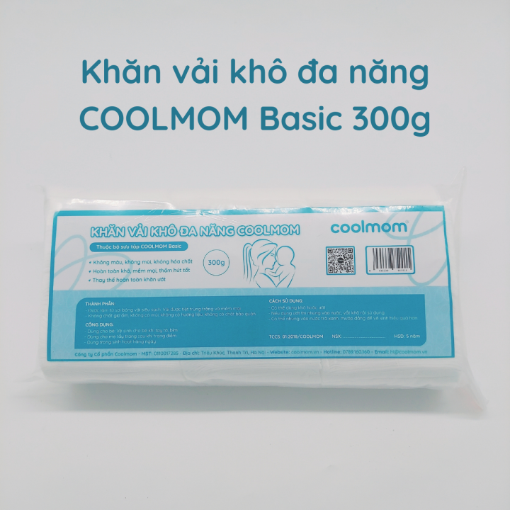 Khăn vải khô đa năng Coolmon 300g