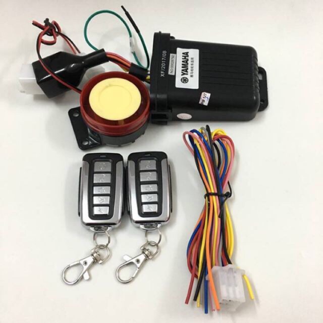 Chuông Báo động 5 nút Chống trộm xe máy, Hệ thống báo động chống trộm cho xe máy