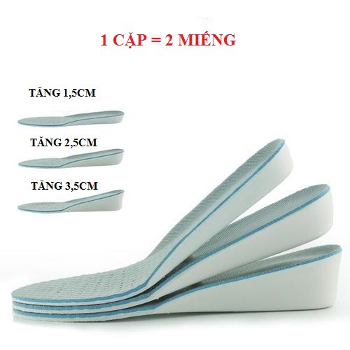 Lót giày tăng chiều cao nam nữ chất liệu cao cấp - lót giày tăng chiều cao giá sỉ – PK28